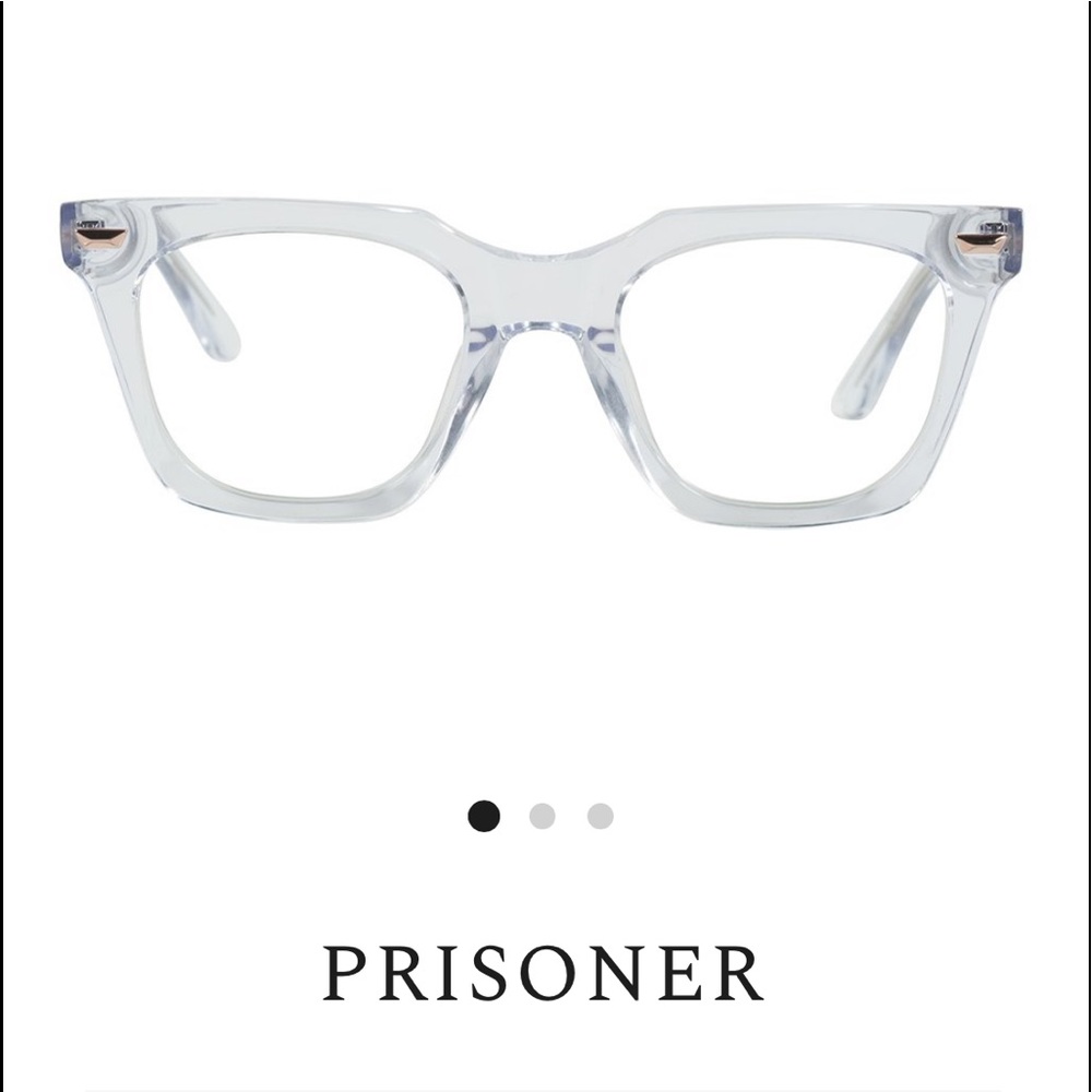 Valley eye wear prisoner clear glasses